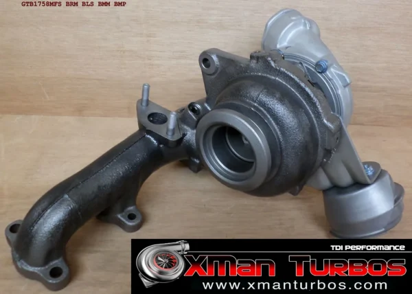 1.9TDI BRM BLS 2.0TDI BMM BMP GTB1758MFS hybrid turbocharger - Image 3