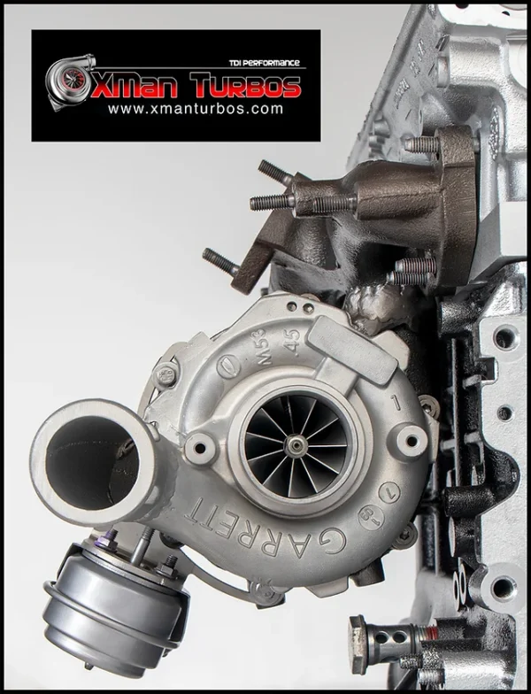 2.0TDI PD140 BKD GTB2265vk turbocharger on stock cast manifold
