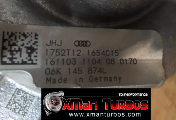 2.0TSI mk7 Golf GTI IHI IS20 turbocharger 06K145874L - Image 4
