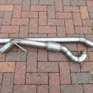 2.5" decat downpipe for 2.0TDI PD140 BKD Golf mk5 4x4