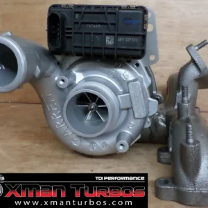 GTB2056vk turbocharger on 1.9TDI stock cast manifold