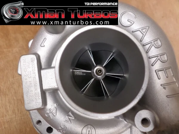 GTB2056vk vacuum converted turbocharger to fit 1.9TDI on tubular manifold - Image 3