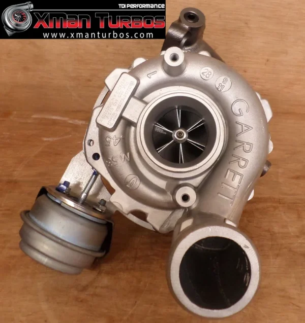 GTB2056vk vacuum converted turbocharger to fit 1.9TDI on tubular manifold