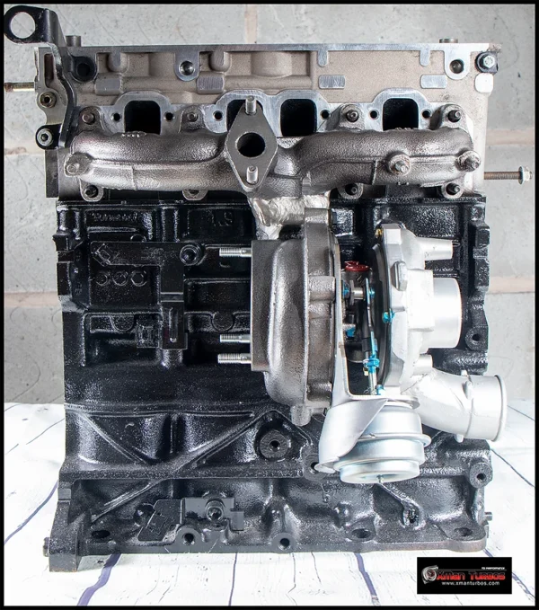 GTB2260vk vacuum converted turbocharger for 1.9TDI on stock cast manifold - Image 3