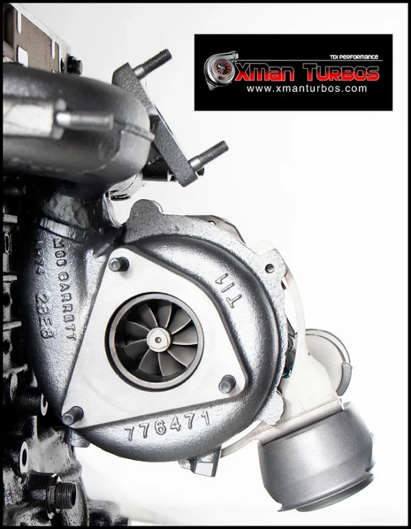 GTB2265vk vacuum converted turbocharger for 1.9TDI on stock cast manifold