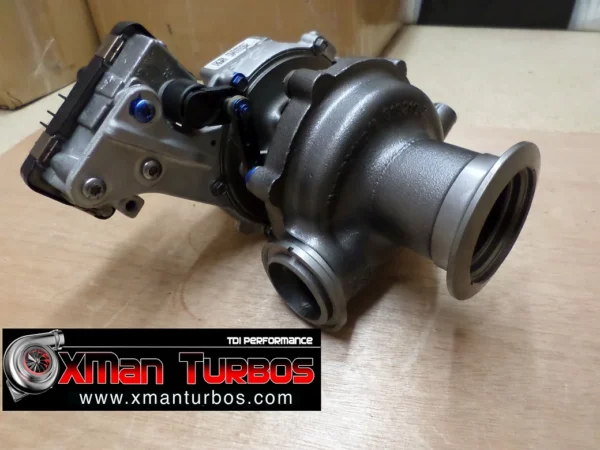 Garrett GTD1756vrk hybrid turbocharger for BMW F20/F30 2.0D B47D20 engines - Image 2