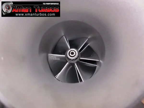 Garrett GTD1756vrk hybrid turbocharger for BMW F20/F30 2.0D B47D20 engines - Image 3