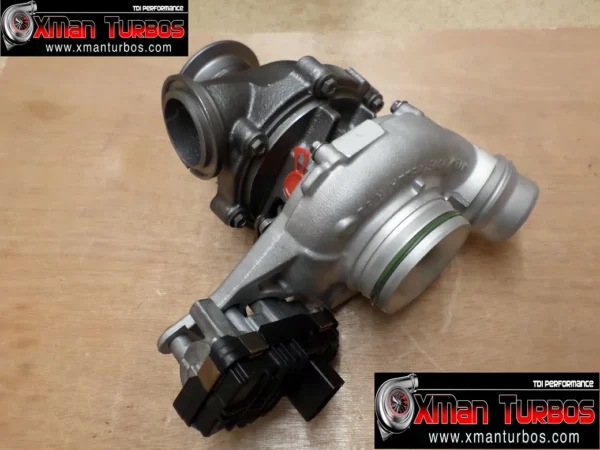 Garrett GTD1756vrk hybrid turbocharger for BMW F20/F30 2.0D B47D20 engines - Image 4