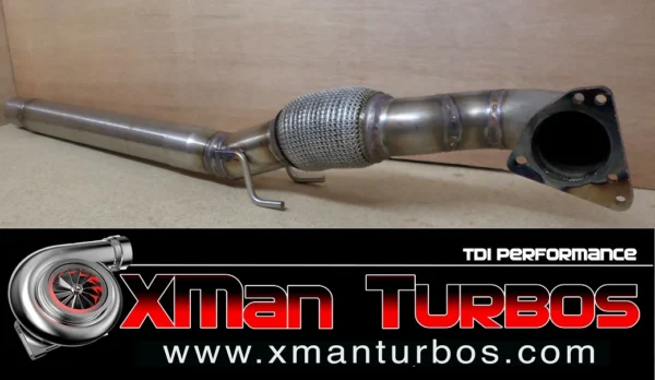 Golf mk4 (Bora/Jetta/Leon/Octavia) GTB2260vk GTB1756vk 2.75" downpipe - Image 2