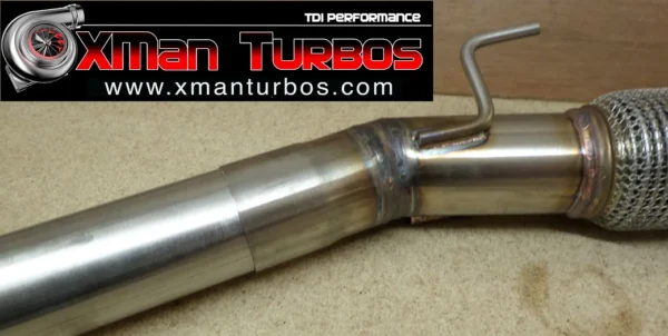 Golf mk4 (Bora/Jetta/Leon/Octavia) GTB2260vklr GTB2060vklr 2.75" downpipe - Image 2