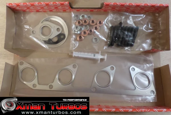 Turbocharger gaskets fitting kit for 2.0TDI CR engines CJAA CBEA CBAB